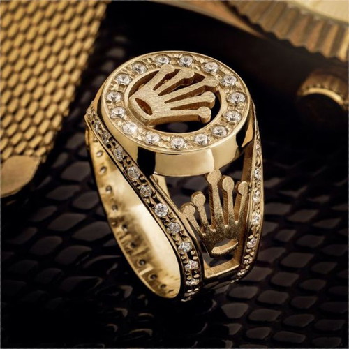 Ring 18K Gold Filled Plated Handmade in Italy