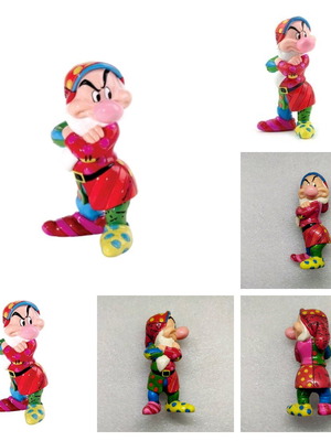 Grumpy figure Disney by Britto 2011 like new
