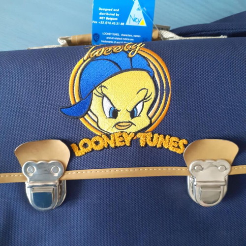 Looney Tunes School Bag for Primary School New, Square