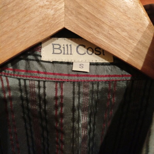 Bill Cost women's shirt used, black and gray, size S