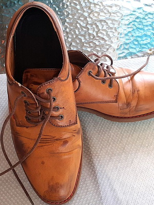 Men's shoes scarponia used size 41 brown