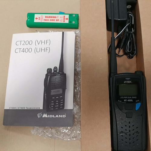 Walkie-Talkie INTEK MT 4000L dual band LPD/PMR