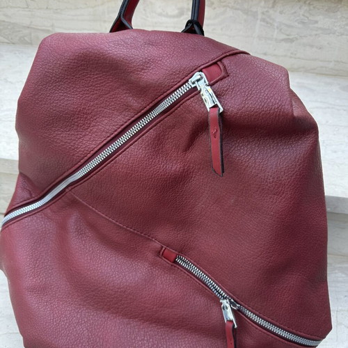 Backpack bag like new, red