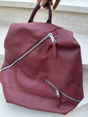 Backpack bag like new, red