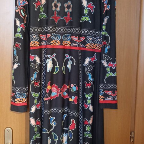 Peace And Chaos dress like new, multicolor, slight turtleneck M-L