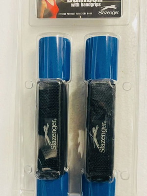 Slazenger dumbbell set model SL 9181, new, 1 kg with handgrips