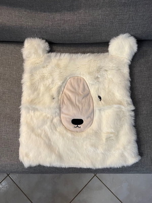 Βρεφική κουβέρτα fleece και μαξιλάρι μεταχειρισμένα H&M