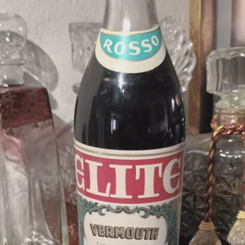 Rosso Elite collectible vermouth bottle new