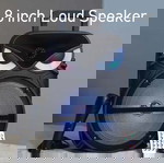  Ηχείο 8” Karaoke με Μικρόφωνο, Echo, Τηλεκοντρόλ, Bluetooth, Fm ράδιο, Usb, Tf card, Aux in