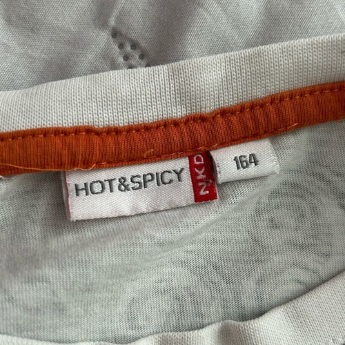 Vintage Hot & Spicy White T-shirt Size S Like New