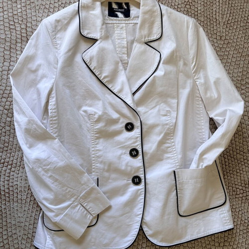 Hauber women's jacket white like new, size XXL