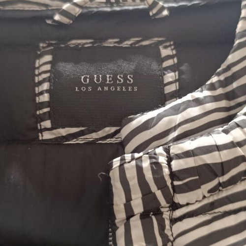 Guess autumn jacket new, size L, black and white