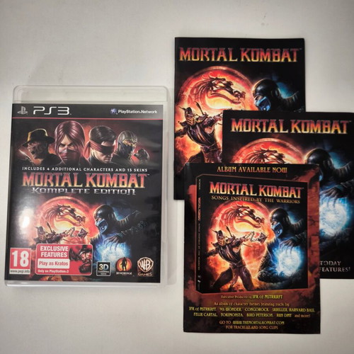 Mortal Kombat 9 Komplete Edition PS3 game
