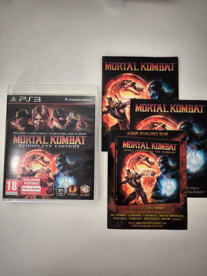 Mortal Kombat 9 Komplete Edition PS3 game