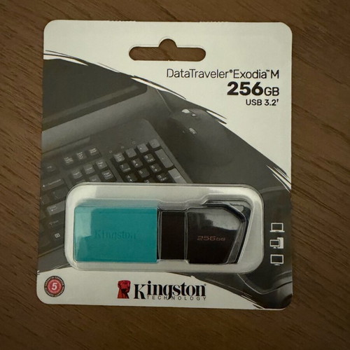Kingston DataTraveler Exodia M 256GB USB 3.2 πράσινο καινούργιο