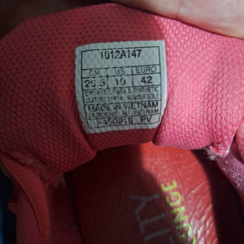 Asics GT-2000 7 running shoes, size 42, pink and white