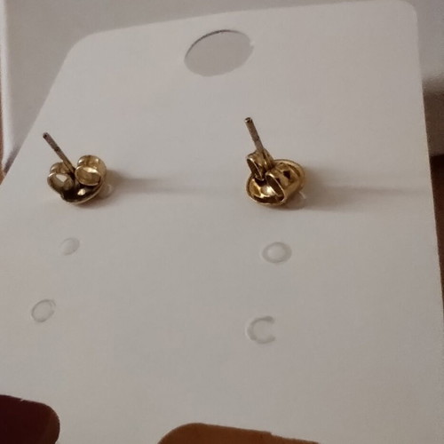 Minimal earrings new, gold color with elegant details
