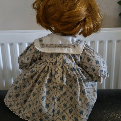 Vintage German doll new, height 35cm
