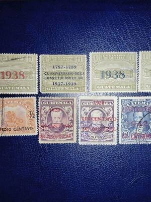 Guatemala classic stamps new condition