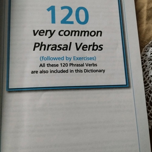 Phrasal Verbs Dictionary Global ELT 2013 like new