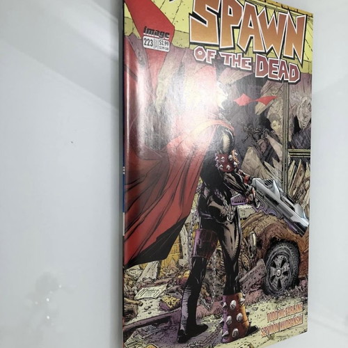 Spawn 223 comic new, Mint 9.8, Walking Dead 1 homage, McFarlane Image Comics
