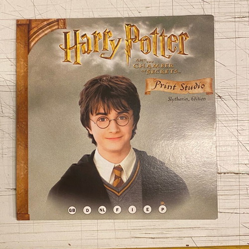 Harry Potter Print Studio CD like new