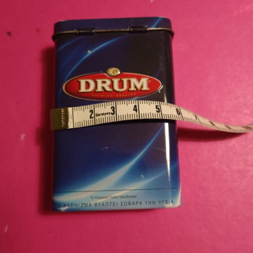 Drum collectible tobacco tin like new
