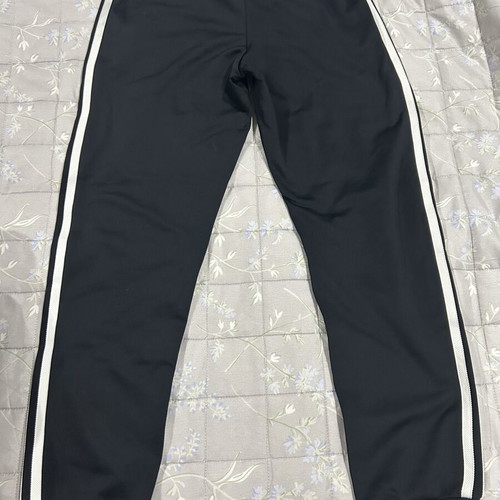 Adidas sports pants like new, black and white, size 146 cm