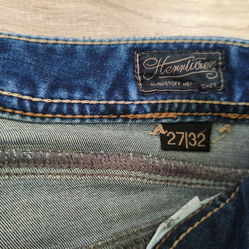 Herrliher women's jeans like new, size 27/32, blue