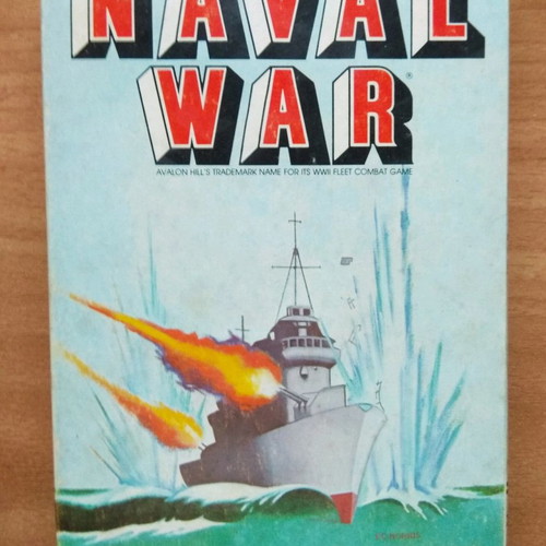 Naval War strategy game used, Avalon Hill 1983