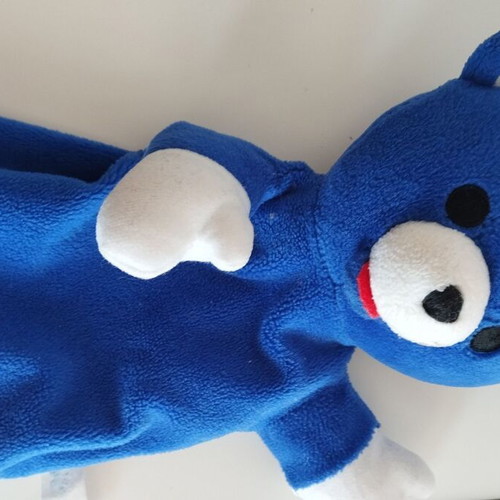 Hand puppet for puppet theater bear used
