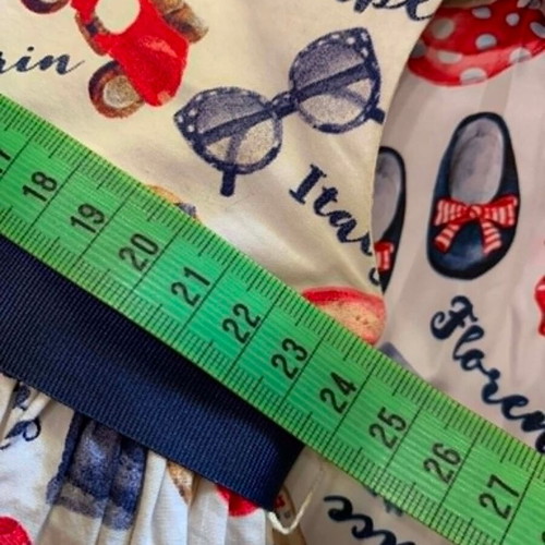 Mayoral dress and red windbreaker jacket set 12m 80cm like new