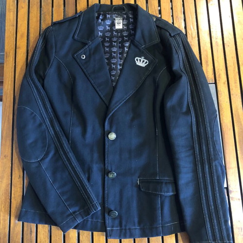 Vintage Adidas jacket Respect ME Missy Elliot like new, black silver