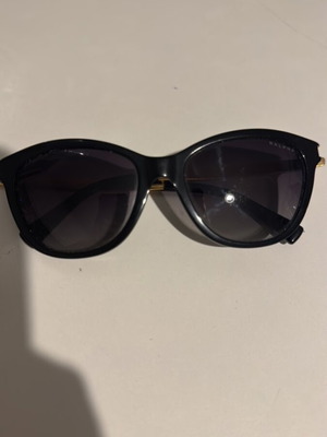 Ralph Lauren sunglasses used with polarized lenses black and gold