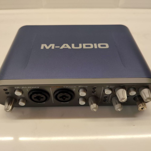 M-Audio Fast Track Pro USB Audio/MIDI Interface, like new