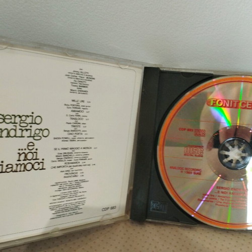 Sergio Endrigo E Noi Amiamoci CD used, pop