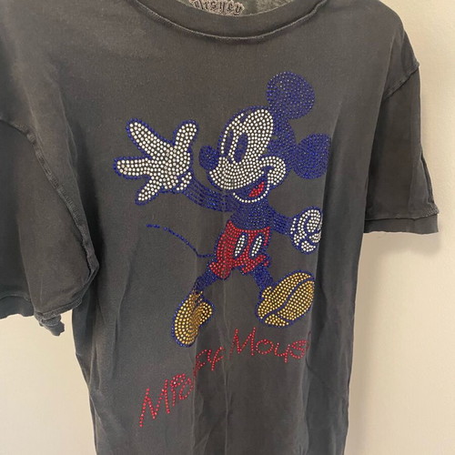 Blouse collectible with Swarovski and Disneyland design, size M, like new