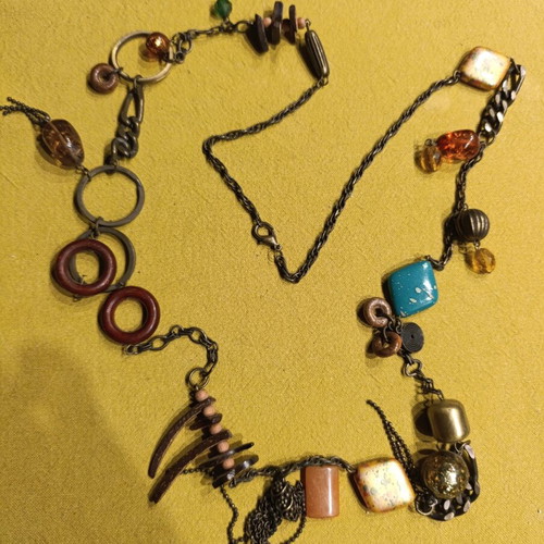 Long necklace new multicolored