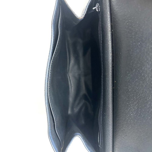 Longchamp blue leather crossbody bag used