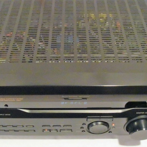 Sony STR-DE445 multichannel receiver used with remote control