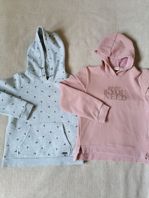 Firetrap and Miss Ebita hoodies like new, set for girls 11-12 years
