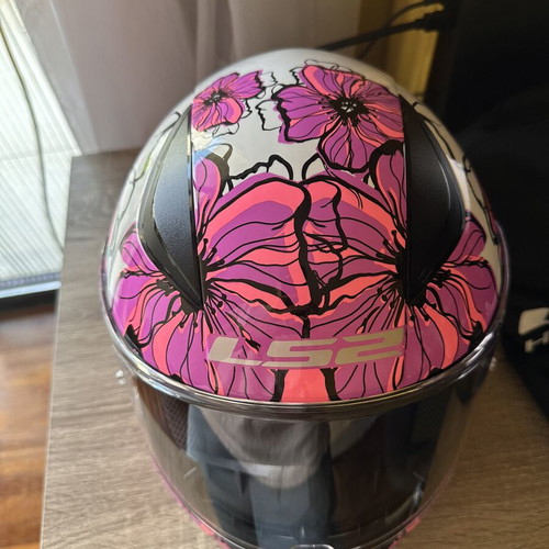Full Face Rapid II FF353 White Helmet LS2 like new, size XS