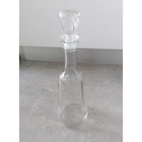 Glass collectible bottles like new, set of 3, 750ml and smaller