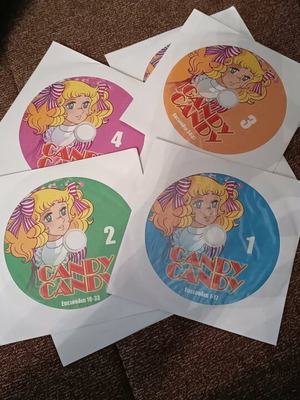 Candy Candy DVD нов, дублиран, всички епизоди