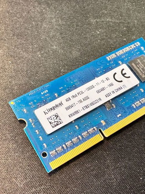 Kingston 1Rx8 PC3L 12800S 4GB used RAM memory