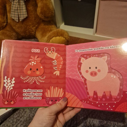 Children's book new with beautiful colors and textures