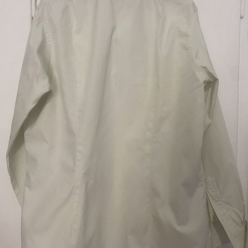 Charvet Men Long-Sleeve Dress Shirt like new, French cuff, high-quality cotton
