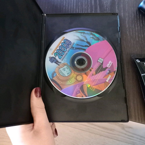 DVD 20.000 Λεύγες κάτω από τη θάλασσα σαν καινούργιο, μεταγλωττισμένο