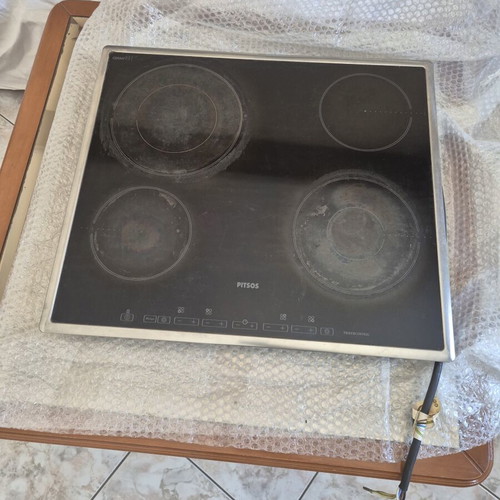 Ceramic hob Pitsos used, functional and powerful