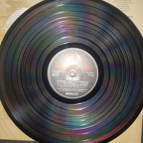 Morrissey Bona Drag LP used, Greek edition 1990 with original inner sleeve
